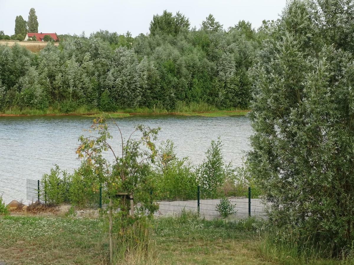 Feriendomizil Am Stoermthaler See, Lagovida, Leipziger Neuseenland, Grosspoesna, Privatstrand Eksteriør billede