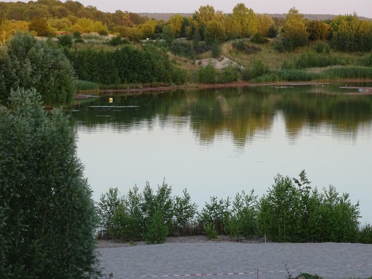 Feriendomizil Am Stoermthaler See, Lagovida, Leipziger Neuseenland, Grosspoesna, Privatstrand Eksteriør billede