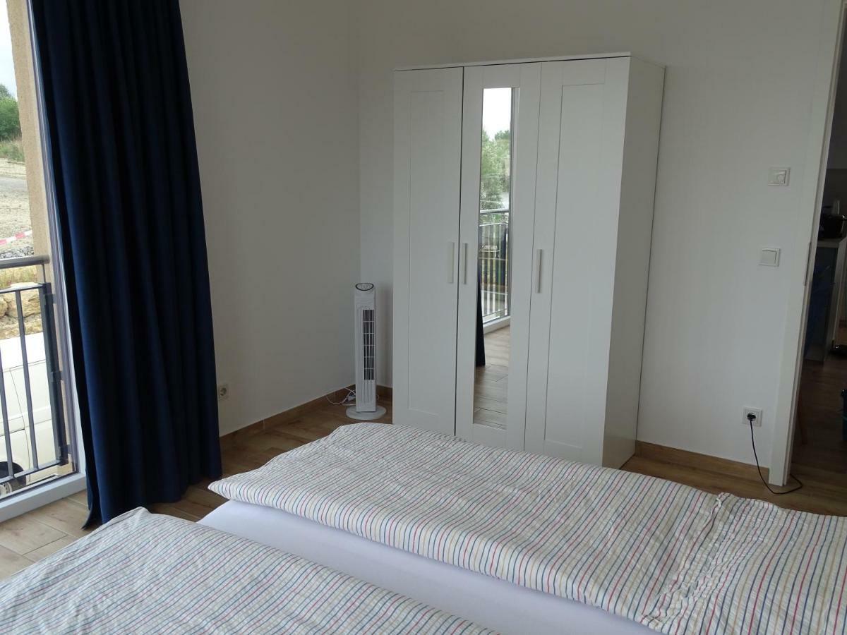 Feriendomizil Am Stoermthaler See, Lagovida, Leipziger Neuseenland, Grosspoesna, Privatstrand Eksteriør billede