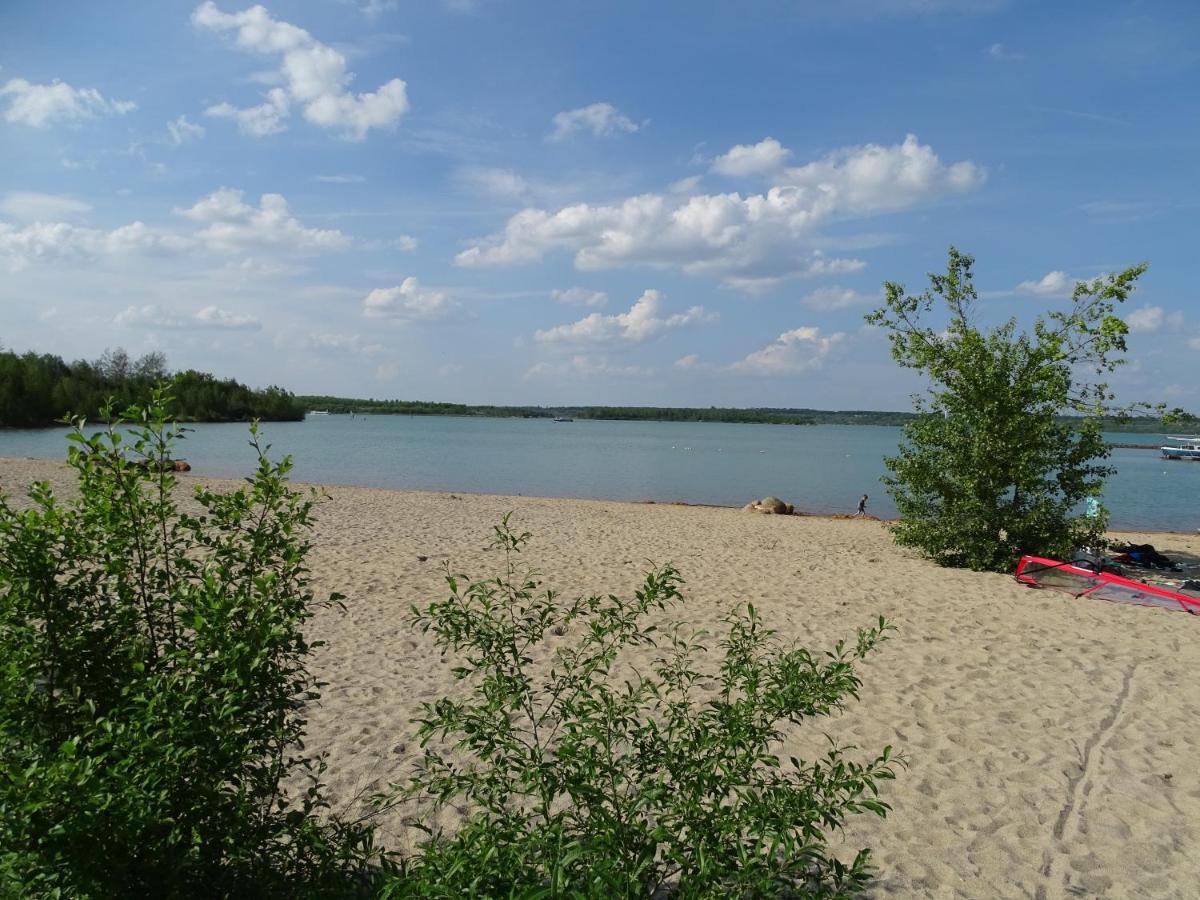 Feriendomizil Am Stoermthaler See, Lagovida, Leipziger Neuseenland, Grosspoesna, Privatstrand Eksteriør billede