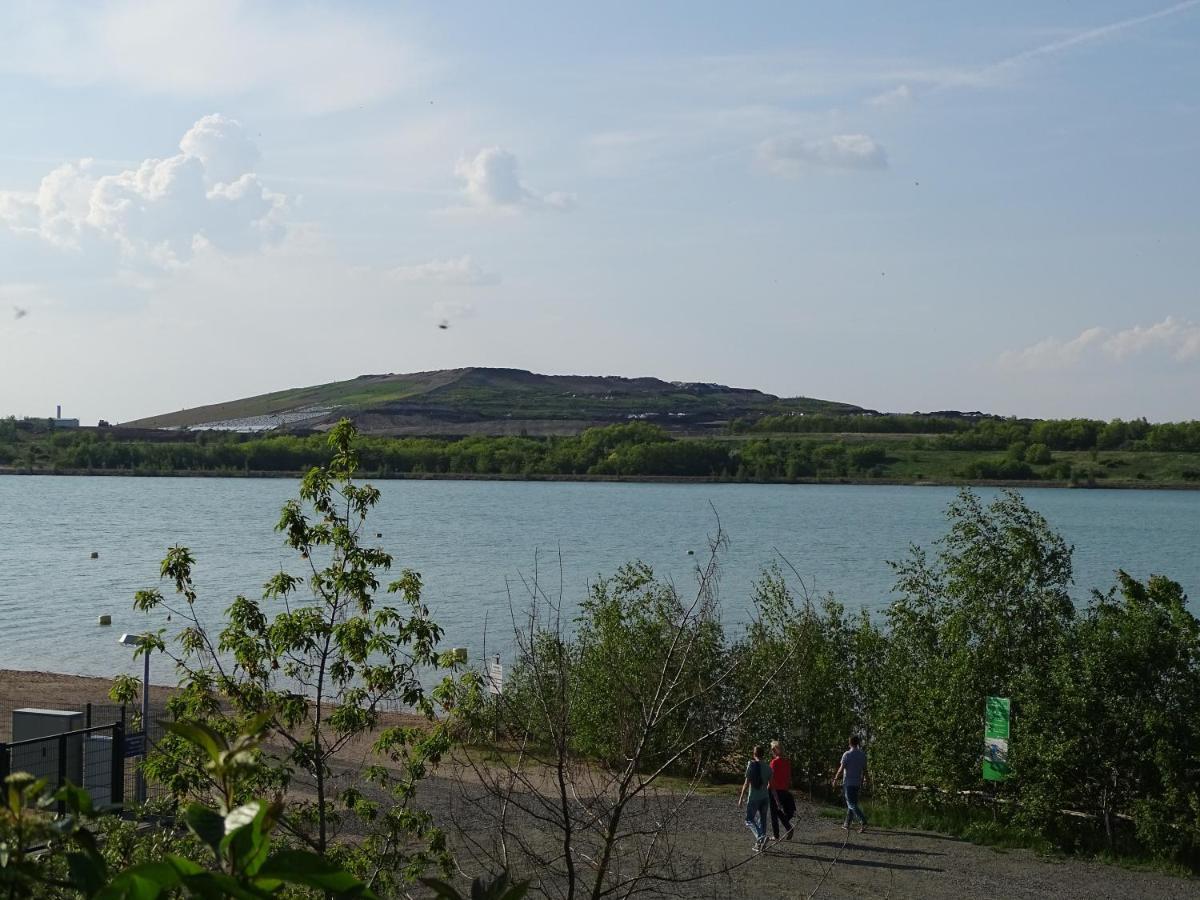 Feriendomizil Am Stoermthaler See, Lagovida, Leipziger Neuseenland, Grosspoesna, Privatstrand Eksteriør billede