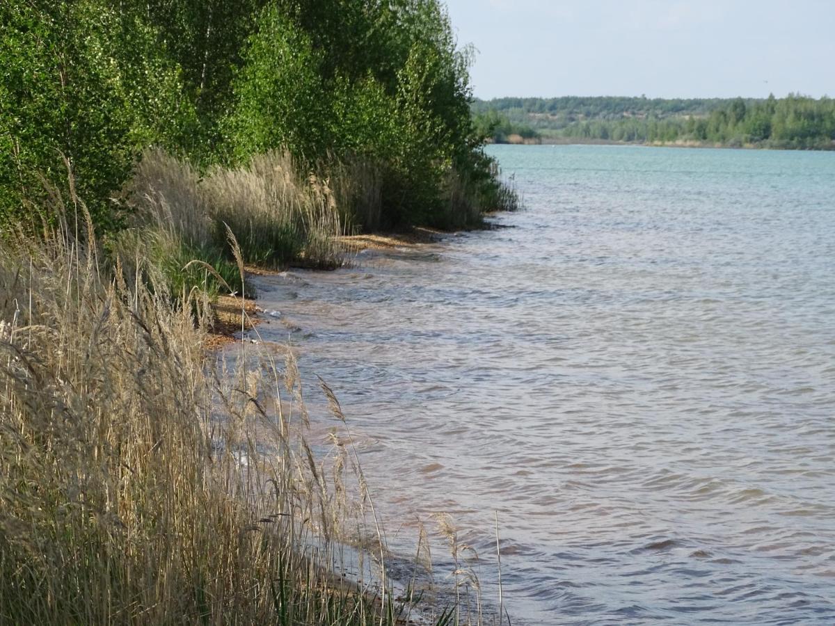 Feriendomizil Am Stoermthaler See, Lagovida, Leipziger Neuseenland, Grosspoesna, Privatstrand Eksteriør billede
