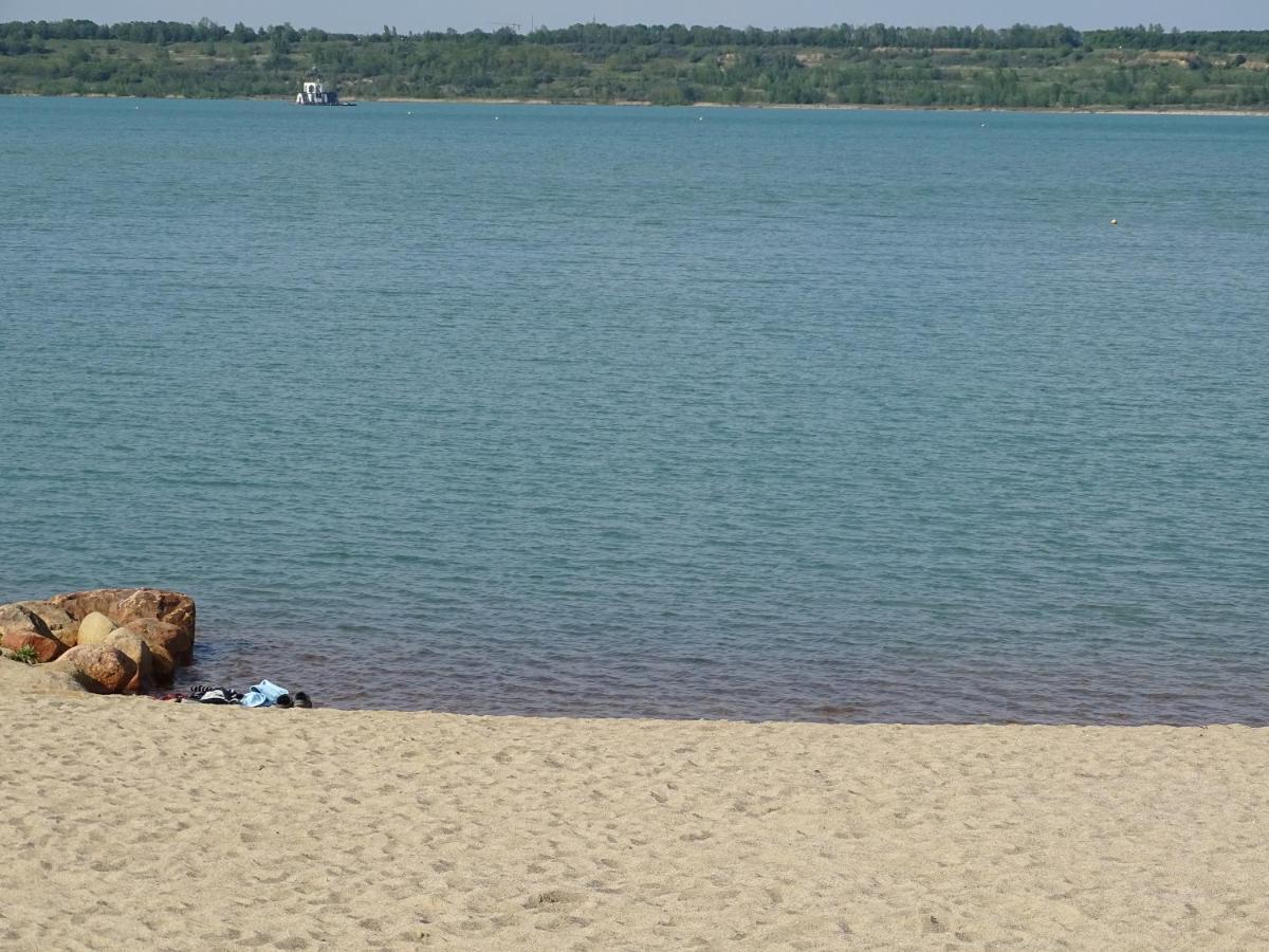 Feriendomizil Am Stoermthaler See, Lagovida, Leipziger Neuseenland, Grosspoesna, Privatstrand Eksteriør billede