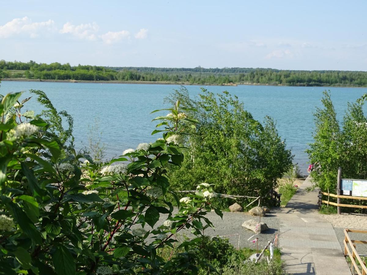 Feriendomizil Am Stoermthaler See, Lagovida, Leipziger Neuseenland, Grosspoesna, Privatstrand Eksteriør billede