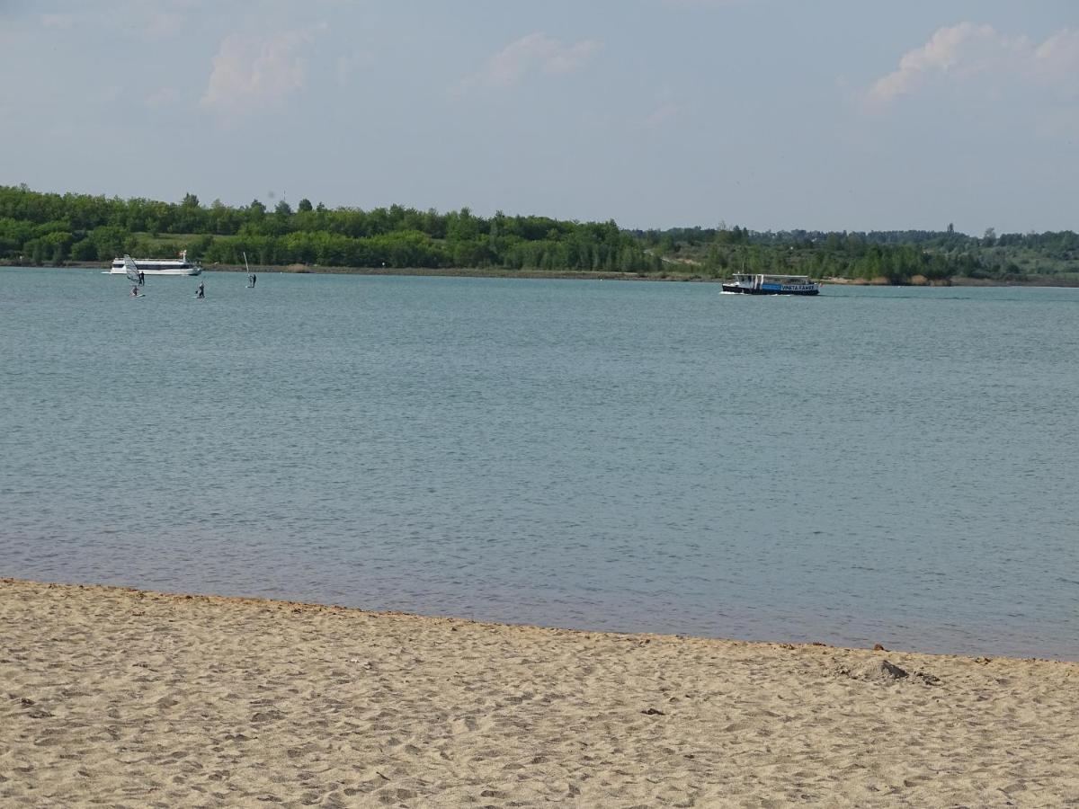 Feriendomizil Am Stoermthaler See, Lagovida, Leipziger Neuseenland, Grosspoesna, Privatstrand Eksteriør billede