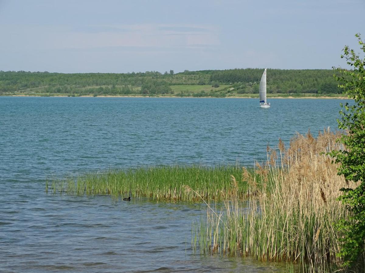 Feriendomizil Am Stoermthaler See, Lagovida, Leipziger Neuseenland, Grosspoesna, Privatstrand Eksteriør billede